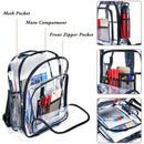 Heavy Duty Clear Backpack,Security Transparent School Backpack,See Through  V8R4