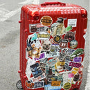 21Pcs neon light style cute stickers for suitcase laptop guitar cool doodle.ES