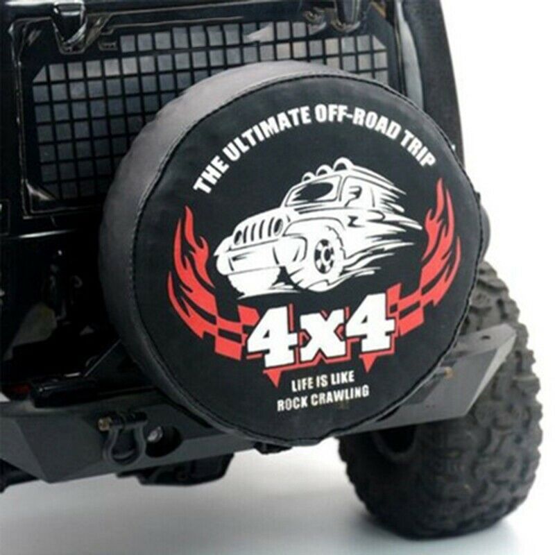 Spare Tires Cover for 1/10 Rc Crawler Traxxas Trx-4 Axial Scx10 P7L2