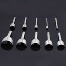 5-50Mm Semicircle Handwork Leather Tool Round Fillet Shaped Belt Punch C-Sh G9J2