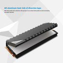 M.2 2280 SSD Hard Disk Aluminum Heat Sink Cooler with Thermal Pad for Desktop PC