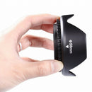 58MM Lens Hood Set (type of screw in flower umbrella + flip sunshade) for ;