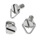 3Pc Scuba Diving Camera Base Tray Stainless Steel Replacement Threaded Screw