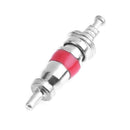 100pcs Car Tire A/C Air Conditioning Schrader Valve Cores w/ Remover Wrench Kit