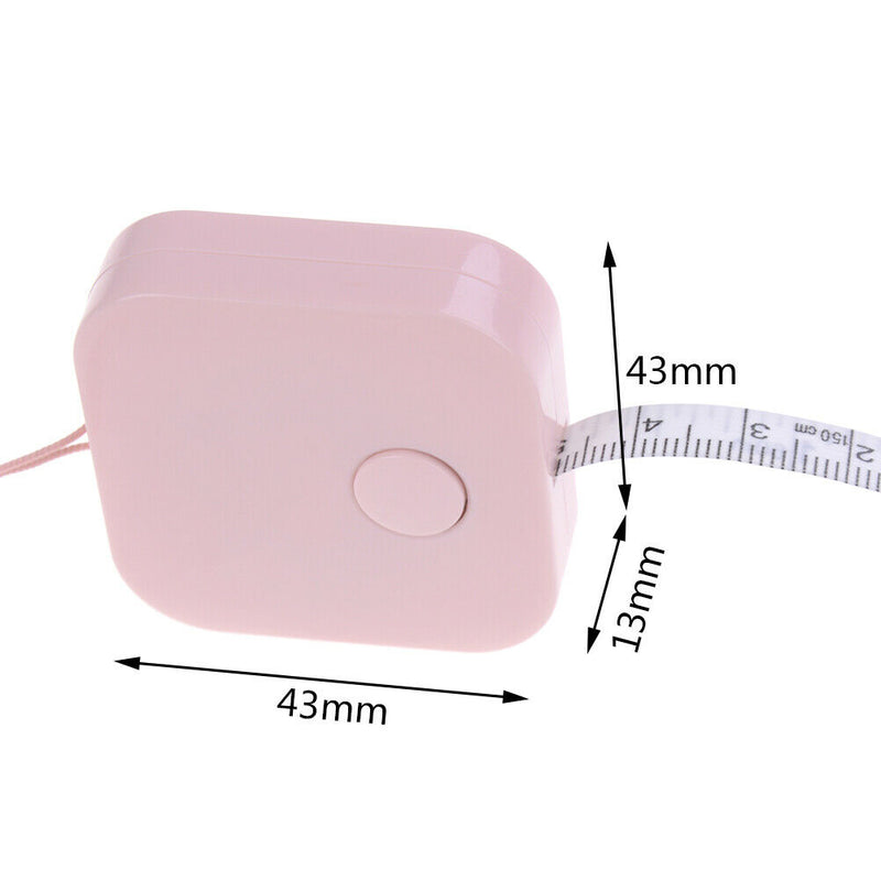 1.5M*7Mm Measuring Tape Clothing Size Tape Measure Sewing Tool Tailor Ruler FU