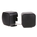 2pcs Mini Loud Music Stereo With Screws 500W Audio Universal Car Speaker