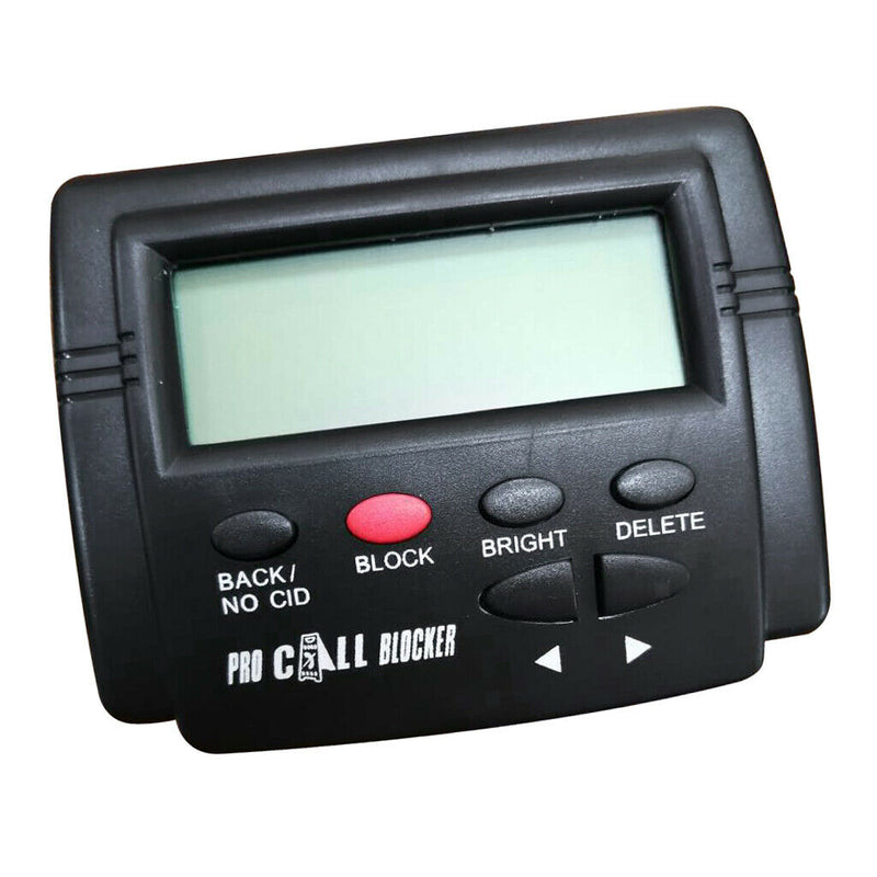 Telemarketing Call Blocker Block All Nuisance Calls Spam Call with LCD Display