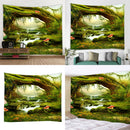 Hanging Tapestry Polyester Blanket Bedspread for Living Room 230 x 150cm