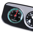 3 in 1 Guide Ball Compass Thermometer Hygrometer For Auto Boat Vehicles OZ FT