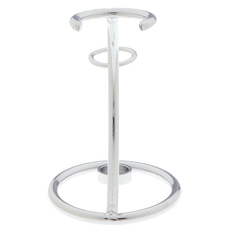 Salon Men Double Edge Safety Razor Set Mustache Beard Shaving Brush Stand Hold3C