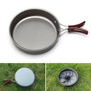 Portable Travel Picnic Aluminum Alloy Outdoor Camping Kitchen Utensil Frying Pan