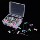 100pcs/set Patchwork Pins Flower Button Head Pins DIY Quilting Tool Sewing  V2G3
