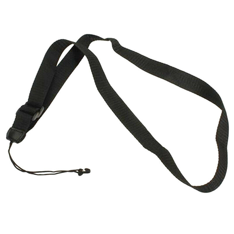 Adjustable Nylon Ukulele Strap Band Ukulele More Nylon Strap with Hook Blac