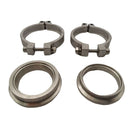 44mm Stainless Steel Flange / V Clamp Set For WASTEGATE Tial V-band Kit