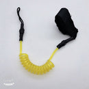 Paddle Safety Rod Elastic Leash Boats Raft Stretch Rope Yellow Unbranded