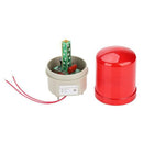 Industrial Flashing Sound Alarm Light,BEM-1101J 220V Red LED Warning Lights Q8C6