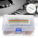 1460pcs Metal Film Resistor Kit Assortment Set Labelled 1 73Values Y J9X1