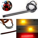 led motorcycle atv tail brake stop turn signal strip light waterproof lamp SEAU
