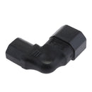 High Performance Male 90 Degree IEC 320 C14 To Female C13, Additional Cable