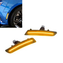1Pair Car Front LED Side Lights Marker Turn Signal Lights for Chevy Camaro