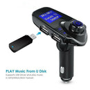 T11 Bluetooth Wireless Handsfree Car MP3 Player FM Transmitter USB Auto Charger