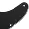 Black 3 PLY Electric Guitar Humbucker Pickup Cut Pickguards For Tele Style