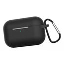 New Silicone Cover Earphone Pouch Silicone Case For AirPods Pro, Black