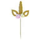 6pcs Unicorn Cupcake Topper Happy Birthday Decor Kids Unicorn Party Supplies  Z