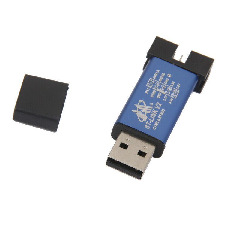 ST-Link-V2 Programming Unit Mini STM8 STM32 Downloader With Protective Case