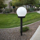 3pcs Waterproof LED Solar Round Bulb Lawn Lamps Spike Outdoor Garden Lights A