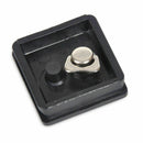 2pcs Quick Release Tripod Head QR Plate for Weifeng Tripod 330A Black