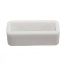 White Watch Strap Replacement Retaining Hoop Loop Rubber Retainer Clasp Buc