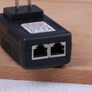 48V-0.5A wall plug poe injector ethernet adapter ip phone/camera power supplyTE