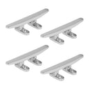 4pcs Marine 316 Stainless Steel Heavy Duty Hollow Base Boat Cleat 4"