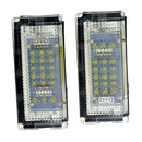 1 Pair Canbus 6500K LED License Plate Lamps Lights for BMW E46 4D 1998-2003