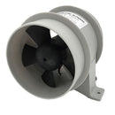In-Line Bilge Quiet Blower 12 Volt-4'' inch Dia. Hose suit Boat Marine, White