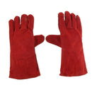 Welding Gloves Gauntlets Welders Glove Cowhide Twill Gloves Labor Protection