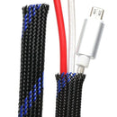 Pet Braided Sleeving 32.8 Feet 10M Expandable Cable Wrap 14mm Diameter Wire