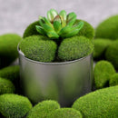 20 Pieces 2 Sizes Artificial Moss Rocks Decorative Faux Green Moss Covered