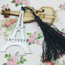 Hot With Box Creative Tassel Reading Paris Eiffel Tower Bookmarks BIN Penda M4M0