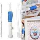 4Pcs Craft Tools Magic Threaders ABS Plastic Embroidery Pen Set Punch Needle
