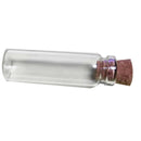 4X(20Pcs 11X32Mm Tiny Mini Empty Clear Cork Glass Bottles Vials 2Ml N3X3)