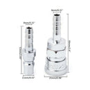 2 Pcs Pneumatic Air Line Hose Quick Release Coupler Connectors Compressor 8mm