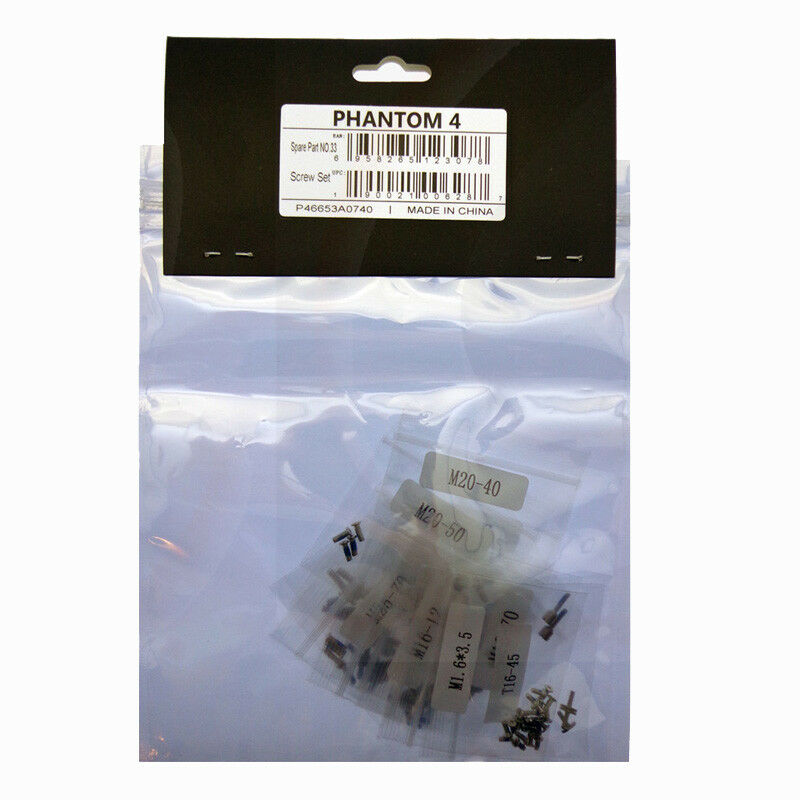 Screw Kit Spare Part 33 Repair Parts For DJI Phantom 4 Drone RC 1 Set
