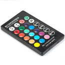 T10 5050 6 SMD LED Car Side Light RGB Bulbs Changing Colour Remote Controller