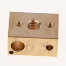Brass Heater Block Copper Hotend High Temperature V6 Nozzles Extruder[1PACK]