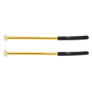 1 Pair Snare Drum Hammer Mallet w/ Golden Metal Handle Percussion Accessory