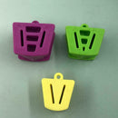 3X Dental Silicone Mouth Bite Block Rubber Mouth Opener Prop Cheek Retracto S9Y1