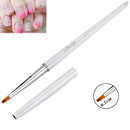 Monja Nail Art French Metal Handle Stripe Lined Lining Image Brush Acrylic  I7E9