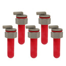 5 Lot Sheep Cows Calf Animals Milk Bottle Drink Teat Bucket Rubber